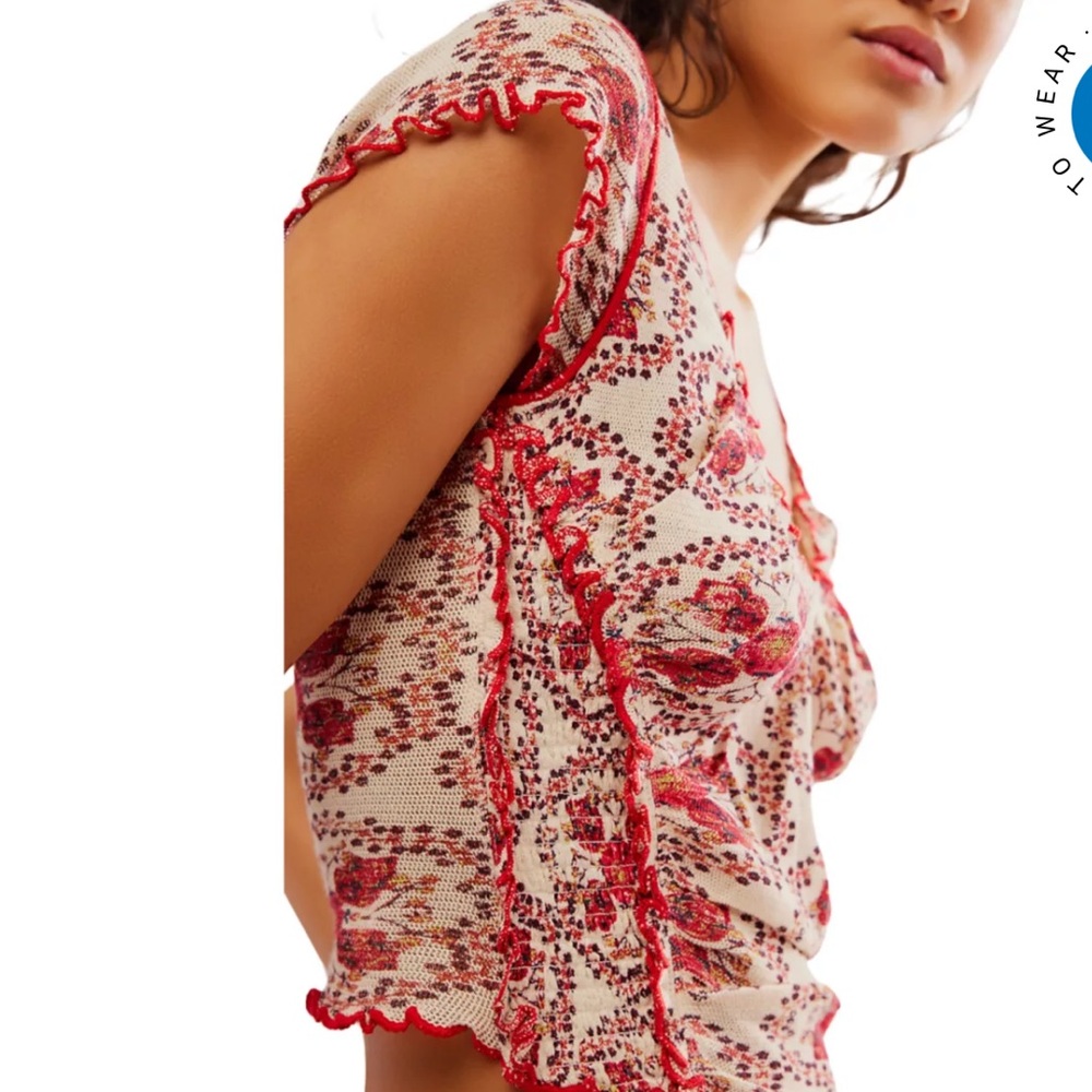 Free People Oh My Baby Tee - Picture 3 of 10